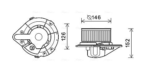 AVA QUALITY COOLING Salongipuhur AI8501